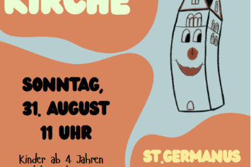 Plakat für die Kinderkirche in Niederzissen